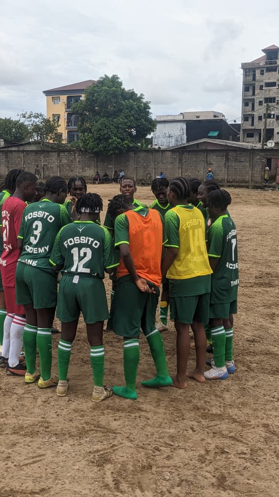 Académie Foot moment